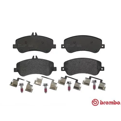 Sada brzdových platničiek kotúčovej brzdy P 50 086 /BREMBO/ - obr. 1