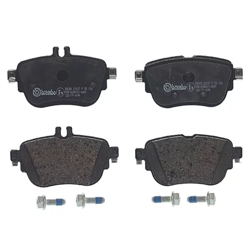 Sada brzdových platničiek kotúčovej brzdy P 50 136 /BREMBO/ - obr. 1
