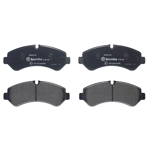 Sada brzdových platničiek kotúčovej brzdy P 50 150 /BREMBO/ - obr. 1