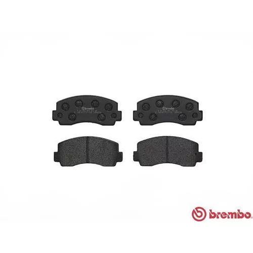 Sada brzdových platničiek kotúčovej brzdy P 54 002 /BREMBO/ - obr. 1