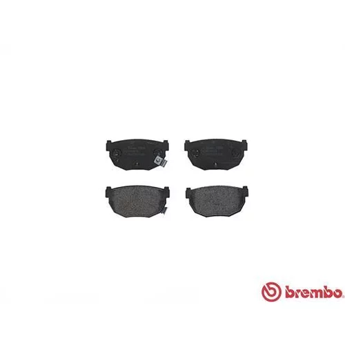 Sada brzdových platničiek kotúčovej brzdy P 56 010 /BREMBO/ - obr. 1