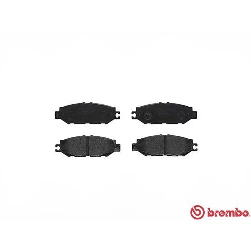 Sada brzdových platničiek kotúčovej brzdy P 83 036 /BREMBO/ - obr. 1