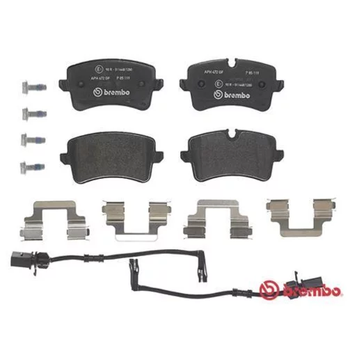 Sada brzdových platničiek kotúčovej brzdy P 85 119 /BREMBO/ - obr. 1