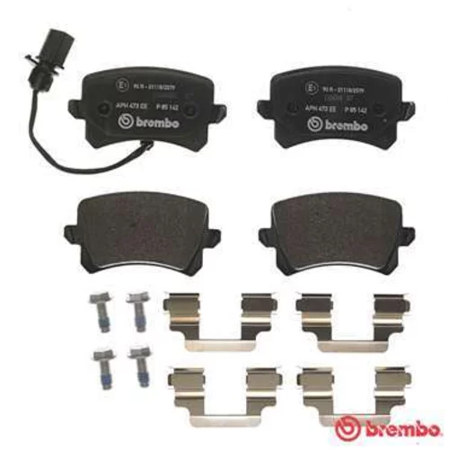 Sada brzdových platničiek kotúčovej brzdy P 85 142 /BREMBO/ - obr. 1