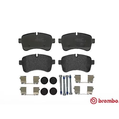 Sada brzdových platničiek kotúčovej brzdy P A6 027 /BREMBO/ - obr. 1