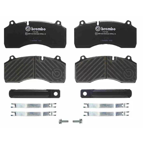 Sada brzdových platničiek kotúčovej brzdy P C7 004 /BREMBO/ - obr. 1