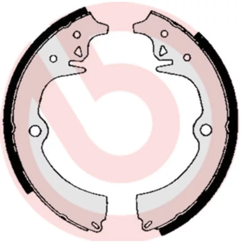 Sada brzdových čeľustí BREMBO S 61 505
