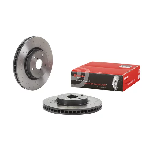 Brzdový kotúč 09.D245.1X /BREMBO/ - obr. 1
