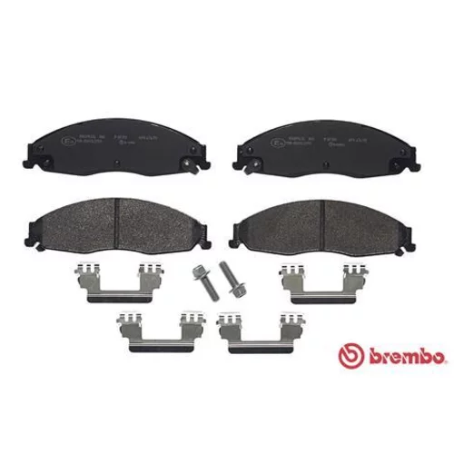 Sada brzdových platničiek kotúčovej brzdy P 09 011 /BREMBO/ - obr. 1