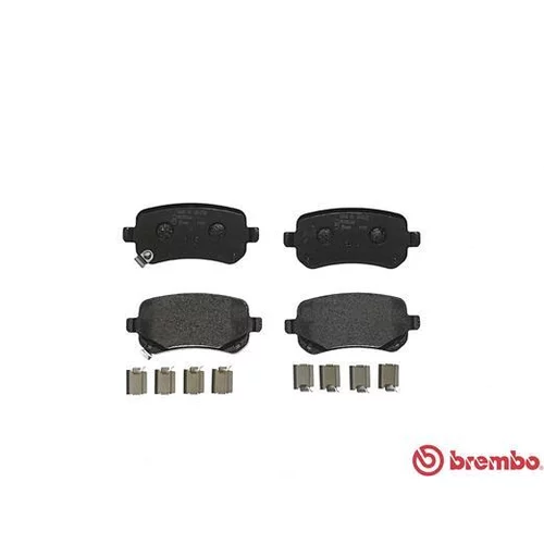 Sada brzdových platničiek kotúčovej brzdy P 11 021 /BREMBO/ - obr. 1