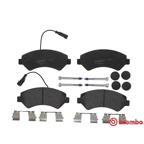 Sada brzdových platničiek kotúčovej brzdy P 23 136 /BREMBO/ - obr. 1
