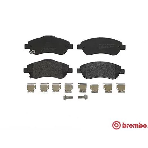 Sada brzdových platničiek kotúčovej brzdy P 28 045 /BREMBO/ - obr. 1