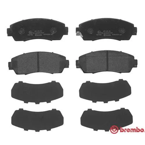 Sada brzdových platničiek kotúčovej brzdy P 28 068 /BREMBO/ - obr. 1