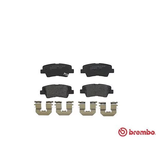 Sada brzdových platničiek kotúčovej brzdy P 30 047 /BREMBO/ - obr. 1