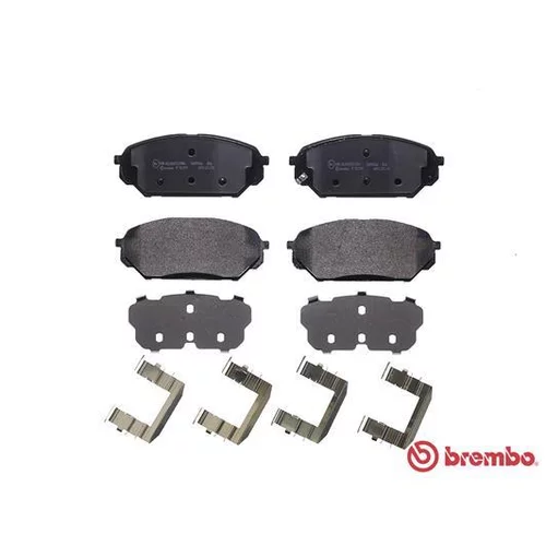 Sada brzdových platničiek kotúčovej brzdy P 30 071 /BREMBO/ - obr. 1