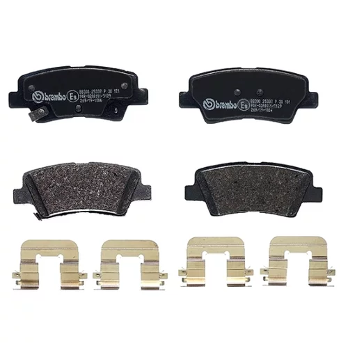 Sada brzdových platničiek kotúčovej brzdy P 30 101 /BREMBO/ - obr. 1