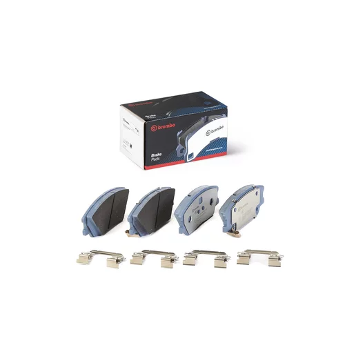 Sada brzdových platničiek kotúčovej brzdy BREMBO P 30 121E