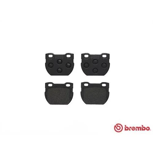 Sada brzdových platničiek kotúčovej brzdy P 44 006 /BREMBO/ - obr. 1