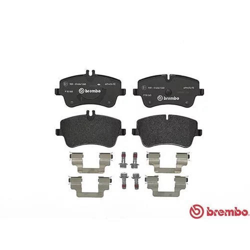 Sada brzdových platničiek kotúčovej brzdy P 50 045 /BREMBO/ - obr. 1