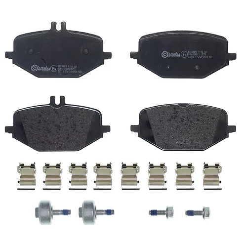 Sada brzdových platničiek kotúčovej brzdy P 50 161 /BREMBO/ - obr. 1