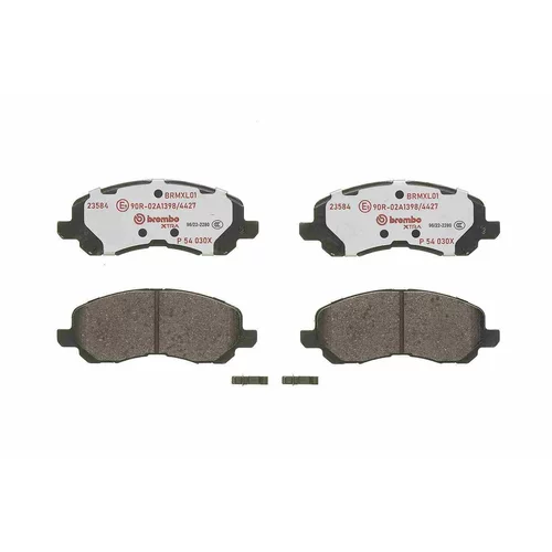 Sada brzdových platničiek kotúčovej brzdy P 54 030X /BREMBO/ - obr. 1