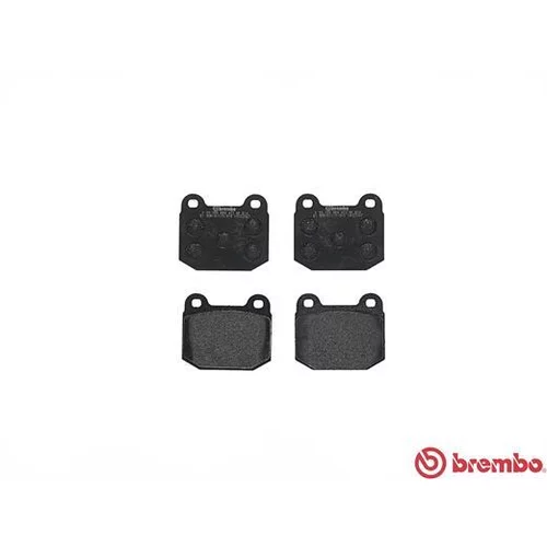 Sada brzdových platničiek kotúčovej brzdy P 59 004 /BREMBO/ - obr. 1