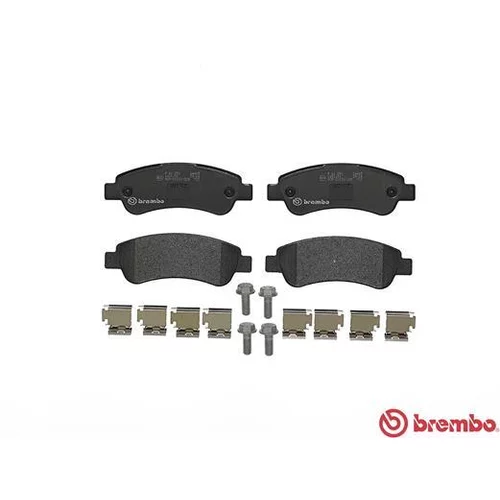 Sada brzdových platničiek kotúčovej brzdy P 61 091 /BREMBO/ - obr. 1