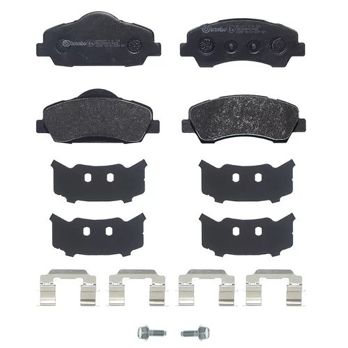 Sada brzdových platničiek kotúčovej brzdy P 61 138 /BREMBO/ - obr. 1