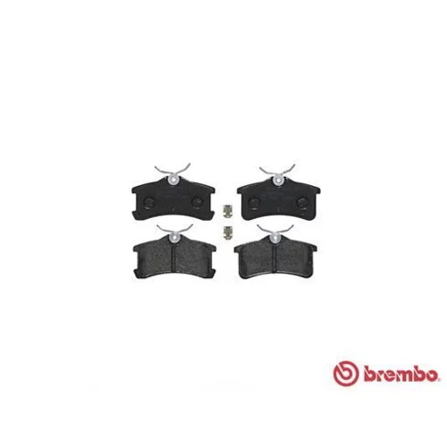 Sada brzdových platničiek kotúčovej brzdy P 83 084 /BREMBO/ - obr. 1