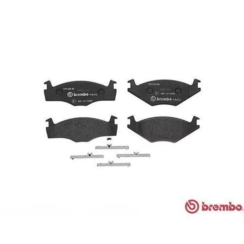 Sada brzdových platničiek kotúčovej brzdy P 85 012 /BREMBO/ - obr. 1