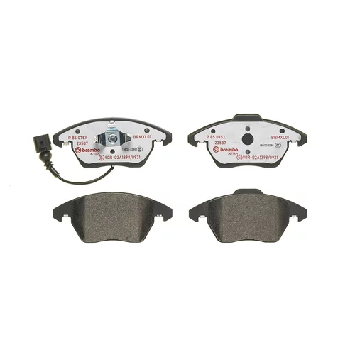 Sada brzdových platničiek kotúčovej brzdy P 85 075X /BREMBO/ - obr. 1