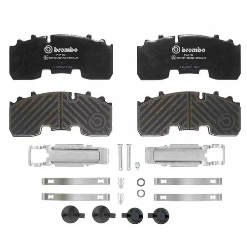 Sada brzdových platničiek kotúčovej brzdy P A1 102 /BREMBO/ - obr. 1