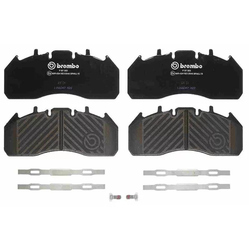 Sada brzdových platničiek kotúčovej brzdy P B7 003 /BREMBO/ - obr. 1
