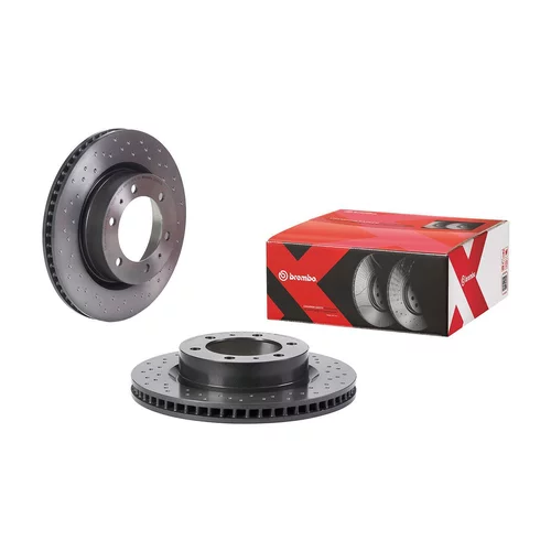 Brzdový kotúč 09.D617.1X /BREMBO/ - obr. 1