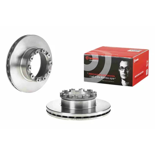 Brzdový kotúč 09.E162.10 /BREMBO/ - obr. 1