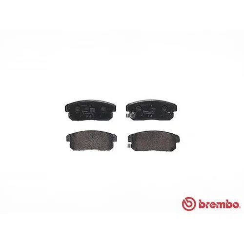 Sada brzdových platničiek kotúčovej brzdy P 10 005 /BREMBO/ - obr. 1