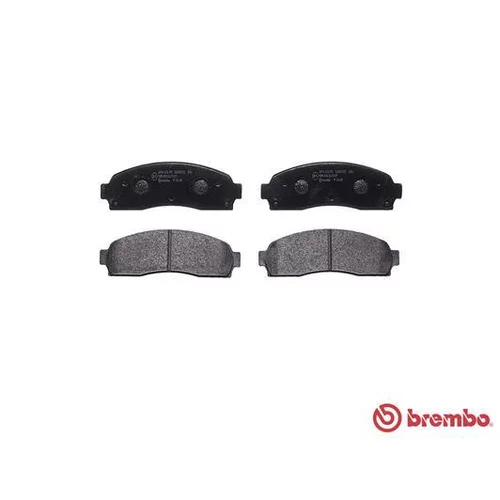 Sada brzdových platničiek kotúčovej brzdy P 24 081 /BREMBO/ - obr. 1