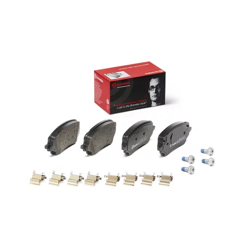 Sada brzdových platničiek kotúčovej brzdy P 24 236 /BREMBO/ - obr. 1