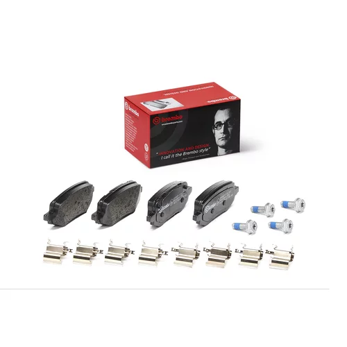 Sada brzdových platničiek kotúčovej brzdy P 24 237 /BREMBO/ - obr. 1