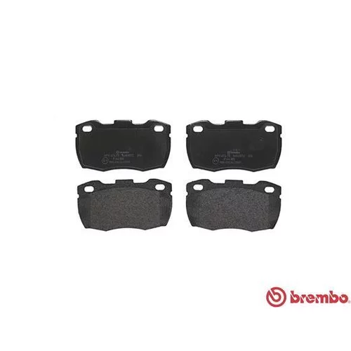 Sada brzdových platničiek kotúčovej brzdy P 44 005 /BREMBO/ - obr. 1