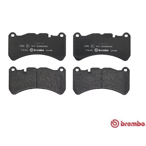 Sada brzdových platničiek kotúčovej brzdy P 50 092 /BREMBO/ - obr. 1
