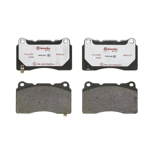 Sada brzdových platničiek kotúčovej brzdy P 54 039X /BREMBO/ - obr. 1