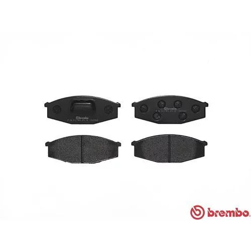 Sada brzdových platničiek kotúčovej brzdy P 56 012 /BREMBO/ - obr. 1