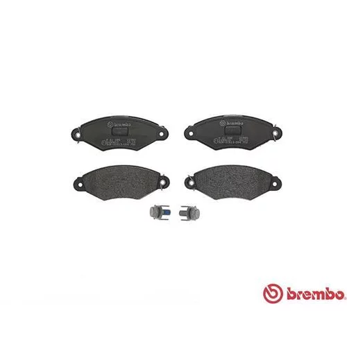 Sada brzdových platničiek kotúčovej brzdy P 61 098 /BREMBO/ - obr. 1
