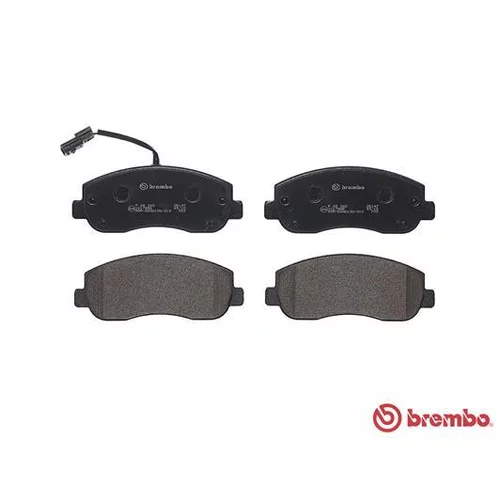 Sada brzdových platničiek kotúčovej brzdy P 68 062 /BREMBO/ - obr. 1