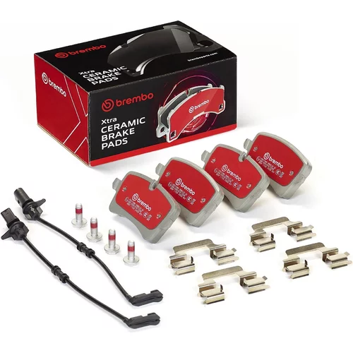 Sada brzdových platničiek kotúčovej brzdy BREMBO P85119NX