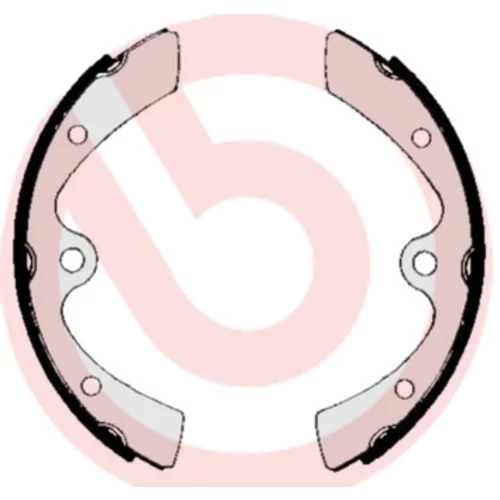 Sada brzdových čeľustí BREMBO S 79 504
