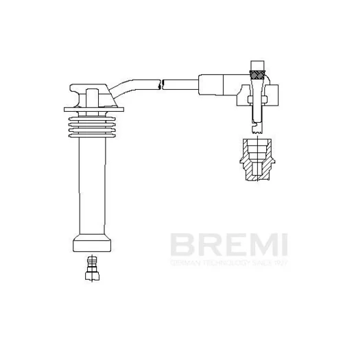Zapaľovací kábel BREMI 813/40
