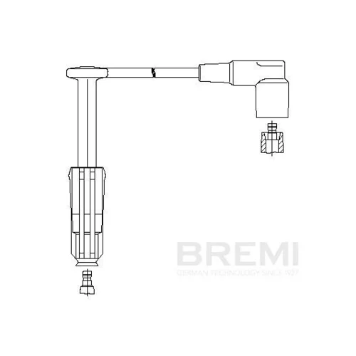 Zapaľovací kábel BREMI 165/90