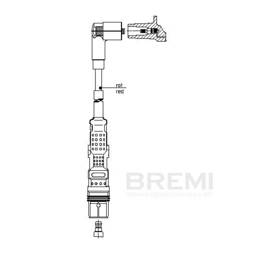 Zapaľovací kábel BREMI 1A24E52